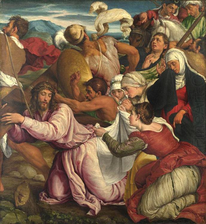 Jacopo Bassano The Procession to Calvary (mk08) china oil painting image